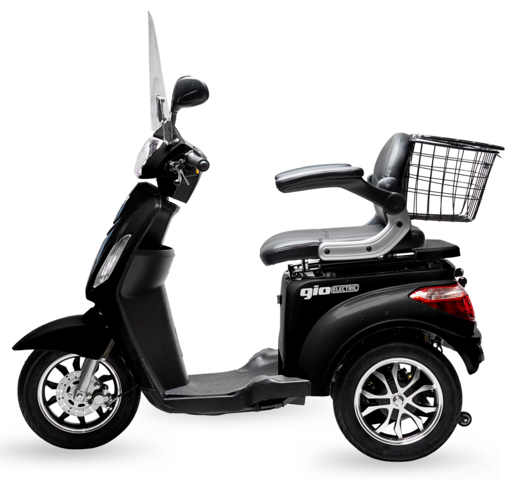GIO REGAL Mobility Scooter - Black – GIO Electric Bikes