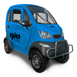 GIO Golf Enclosed Mobility Scooter - Blue