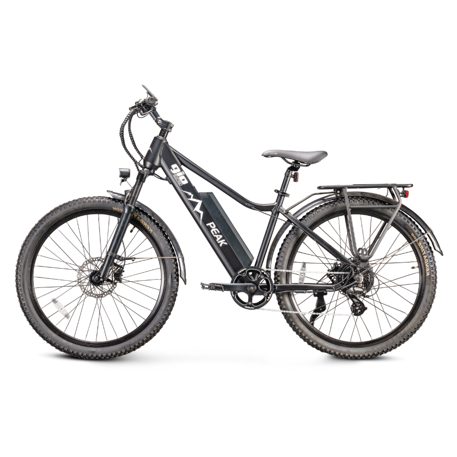 GIO PEAK Electric Bike Black with Torque Sensor CPSC 1512 Test Approved