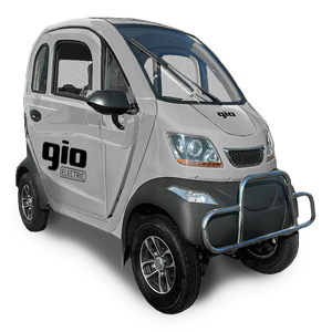 GIO Golf Enclosed Mobility Scooter - Silver